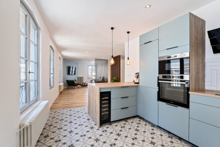 Rénovation d’un APPARTEMENT en centre historique